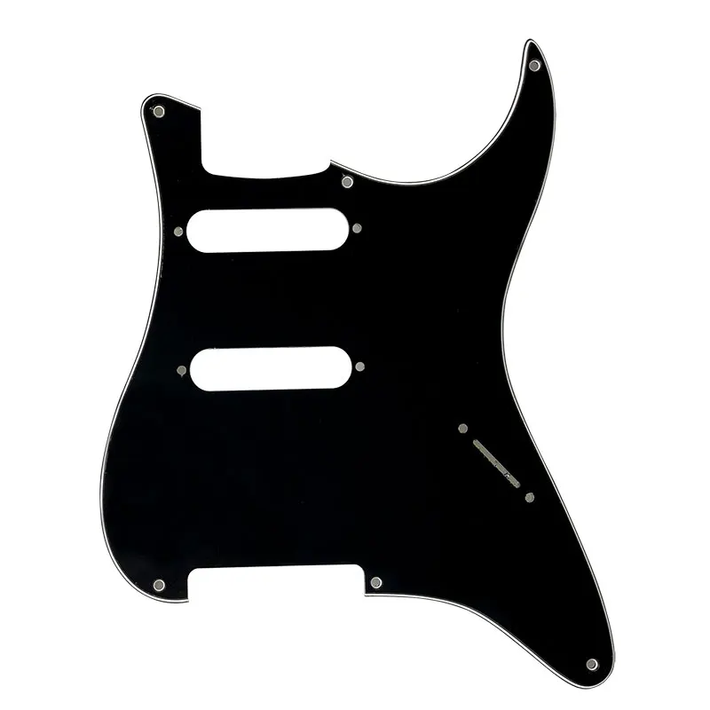 Pleroo пользовательские гитарные части-для ST Blank SS Pickguard 6 отверстия US Spec Strat No Bridge Pu