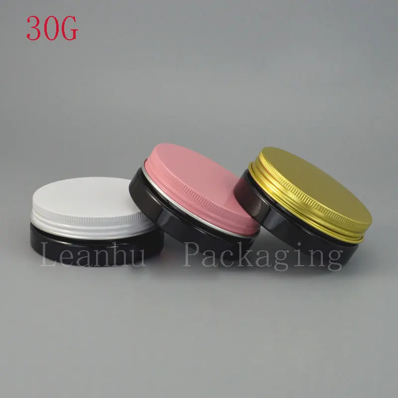 30G Plastic Cream Jar, Empty Cosmetic Containers, DIY Beauty  Care Container, Gold/pink/White Three Color of The Lid, Wholesale