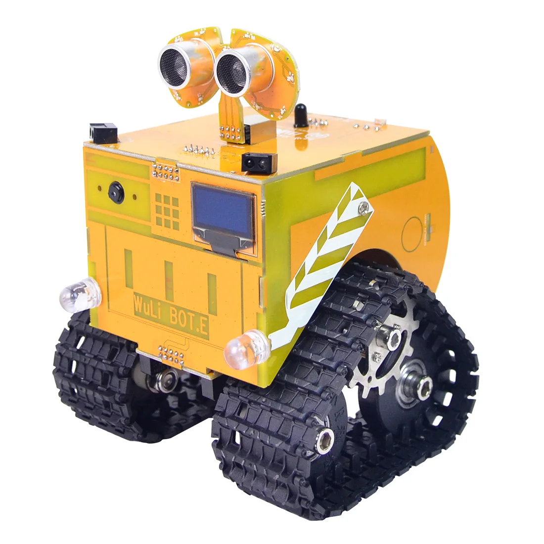 WuliBot скретч+ Mixly программируемый робот RC программируемый трек автомобиль паровой развивающие игрушки с камерой/без камеры
