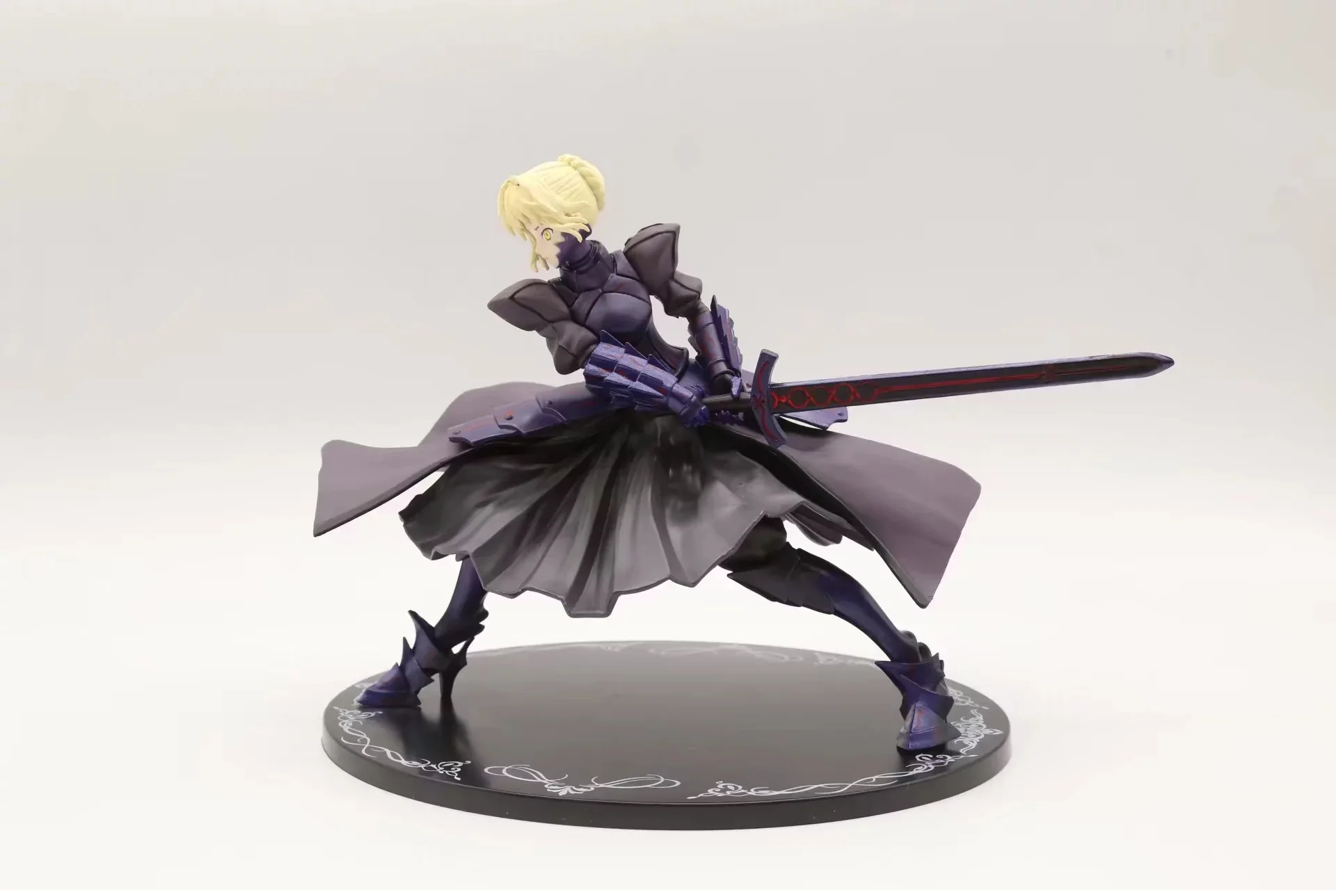 20 см Новые аниме Fate/stay Night нулевой изменить черный сабля модель ПВХ Коллекция