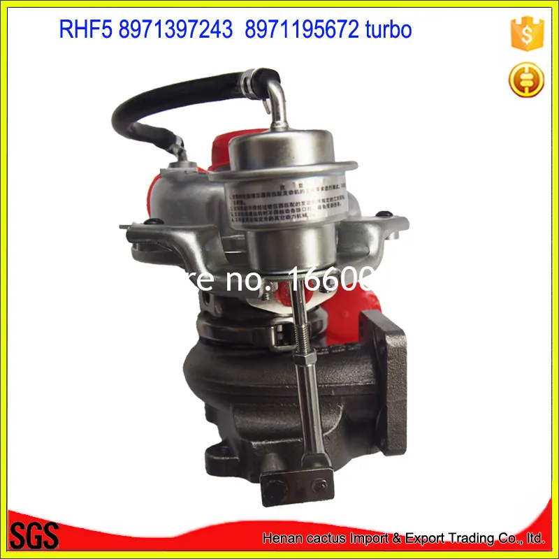 RHF5 электрический турбокомпрессор 8971195672 двигатель 4JB1T Ffor Issuzu Supercharger | Автомобили и