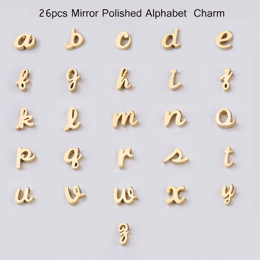 Cursive Initial ожерелье розовое золото серебро Золотой подарок подружки невесты на