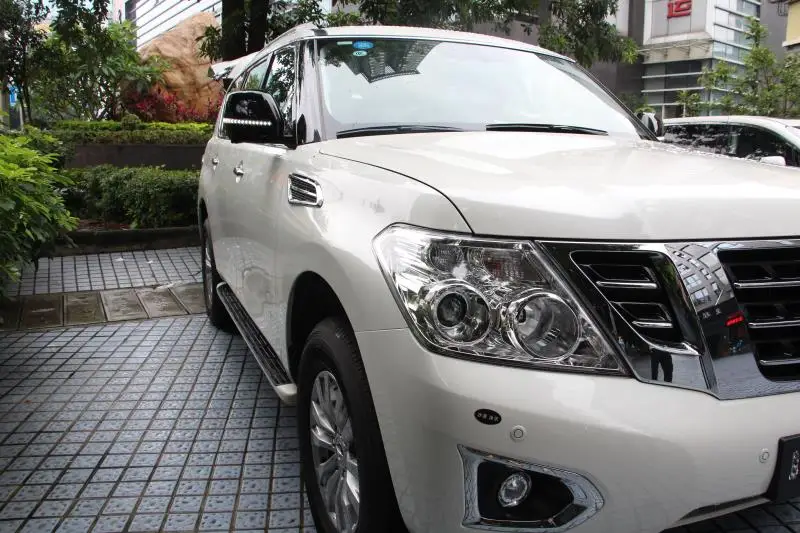 Крышка зеркала заднего вида с светодиодный светильник для nissan patrol y62 | Автомобили