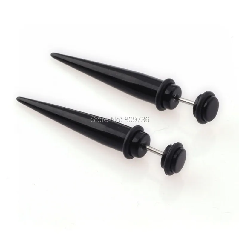 2 шт. акриловые накладные ушные затычки расширитель растяжка пирсинг модные