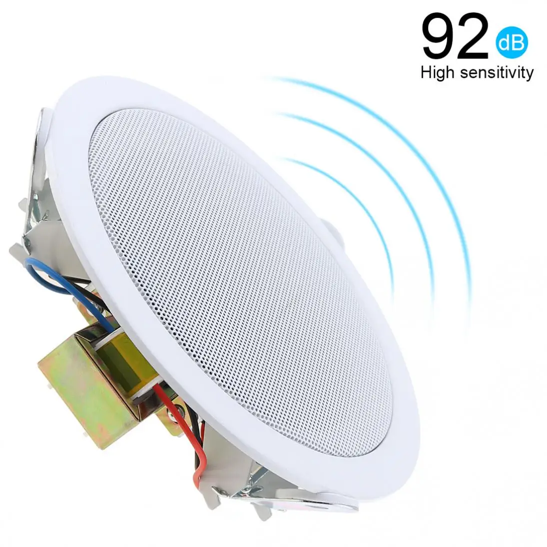 ASK-530 5 дюймов 10 Вт вход USB MP3 плеер потолочный динамик для общественного вещания фоновый музыкальный динамик для дома/супермаркета