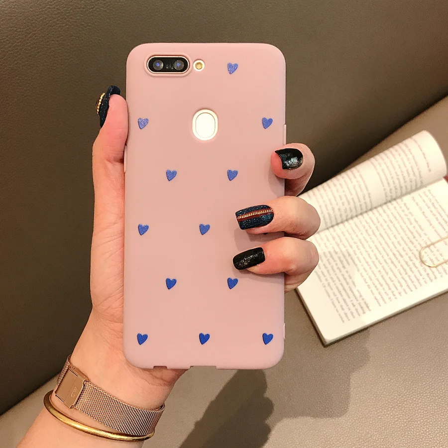 Fashion Cute Love Heart Phone Back Cases For Huawei Honor 9 10 V9 V10 P10 P20 Pro Nova 2S 3 Mate Cover Fitted Case |