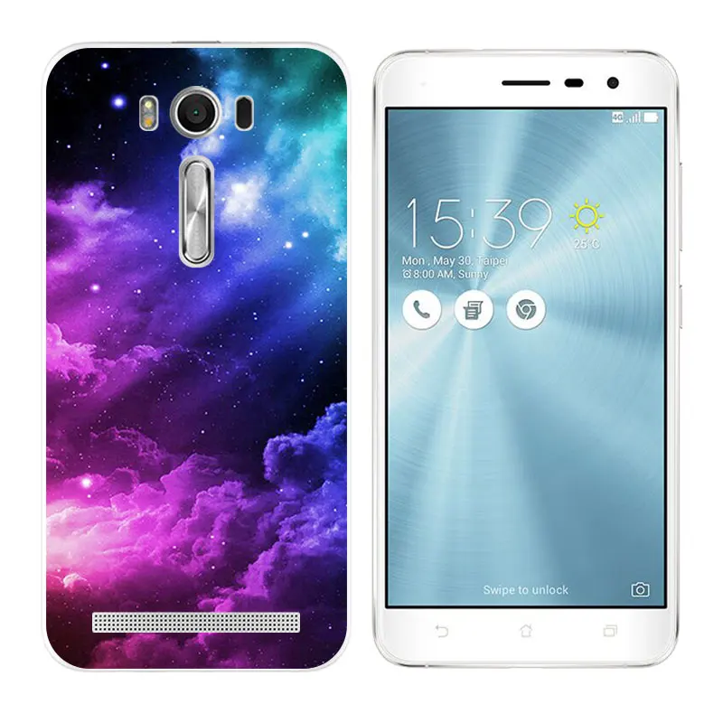 Чехол для телефона Asus ZenFone 2 Laser ZE500KL Силиконовая задняя крышка 5 0 дюйма с принтом