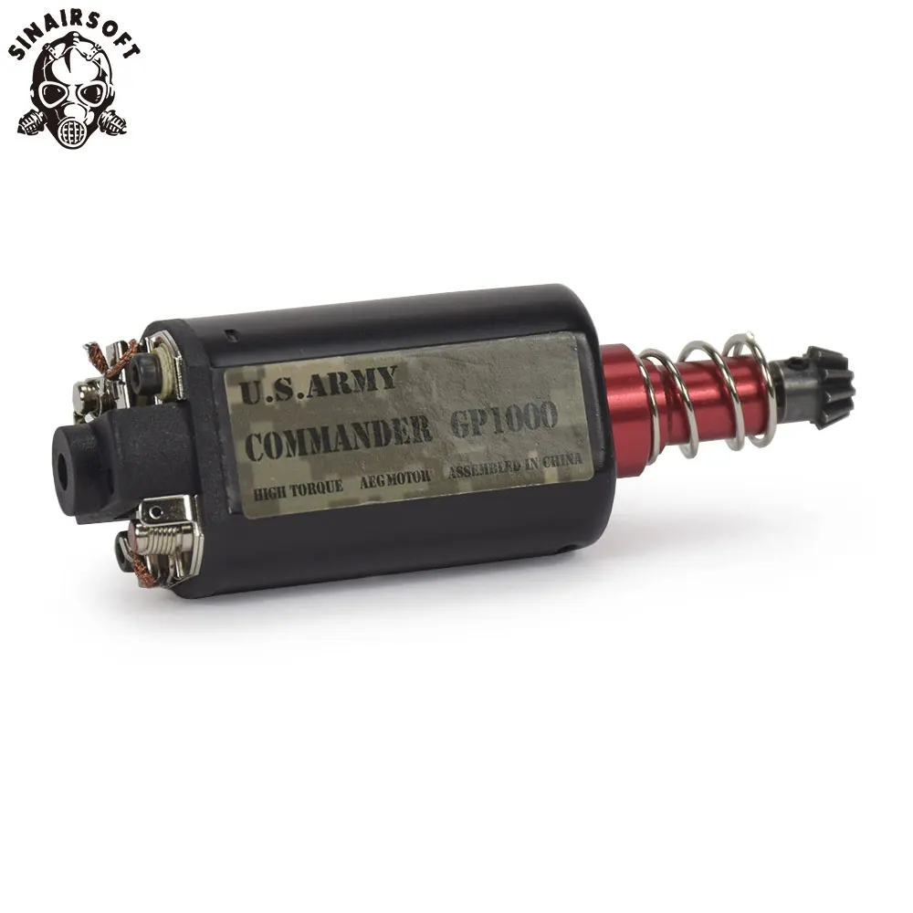 SINAIRSOFT COMMANDER GP1000 супер высокий крутящий момент двигателя для страйкбола AEG Ver.2/3