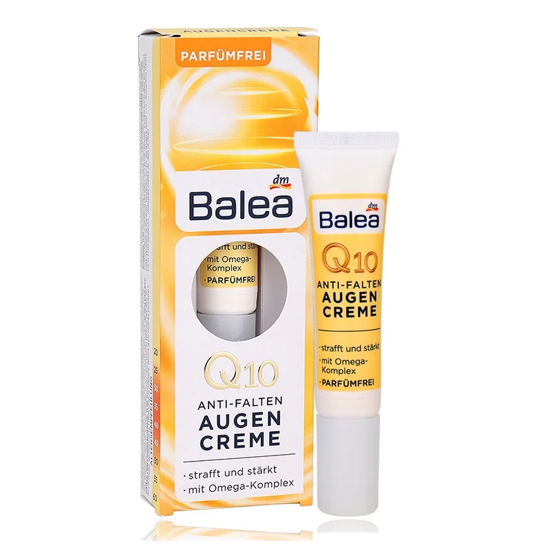 

1PCS Original Germany Balea Q10 Omega Complex Anti Aging Anti-Wrinkle Eye Cream Tightens Eye Skin Fight Swelling Dark Circles