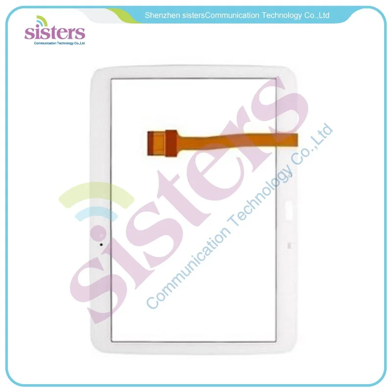 Дигитайзер сенсорного экрана для Samsung Galaxy Tab 3 10 1 P5200 P5210 шт. черный/белый оптовая