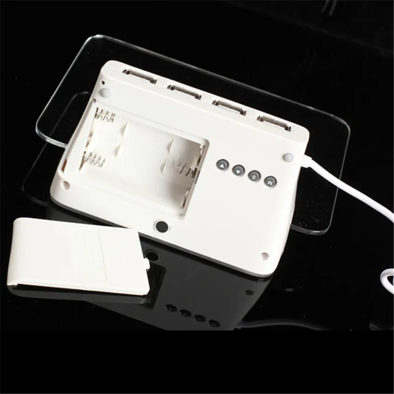 Цифровые часы будильник светодиодный Будильник флюоресцентная лампа с доски для