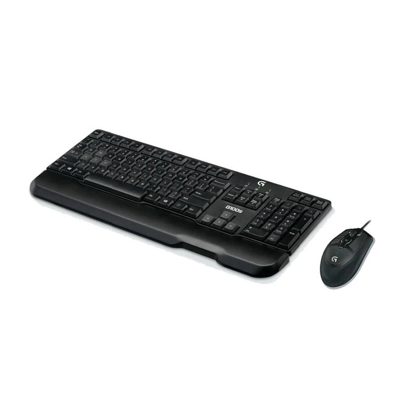 Проводная мышь и клавиатура Logitech G100S Combo игровой ноутбук геймерский ПК
