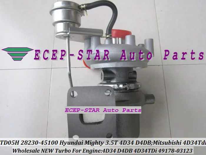 TD05H 14G 49178 03123 28230 45100 09620 81100 Turbo для Hyundai Mighty 3.5ton 4D34 D4DB Mitsubishi 4D34TDi|turbo turbo turbo|turbo hyundaihyundai