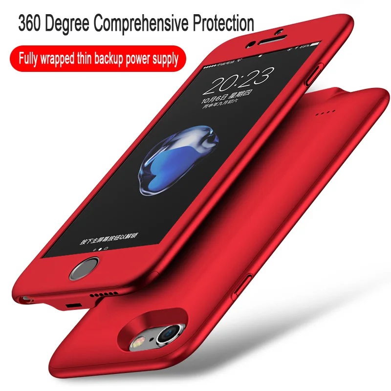 NOHON чехол для внешнего резервного зарядного устройства iPhone 6S 6 Plus портативного 2500