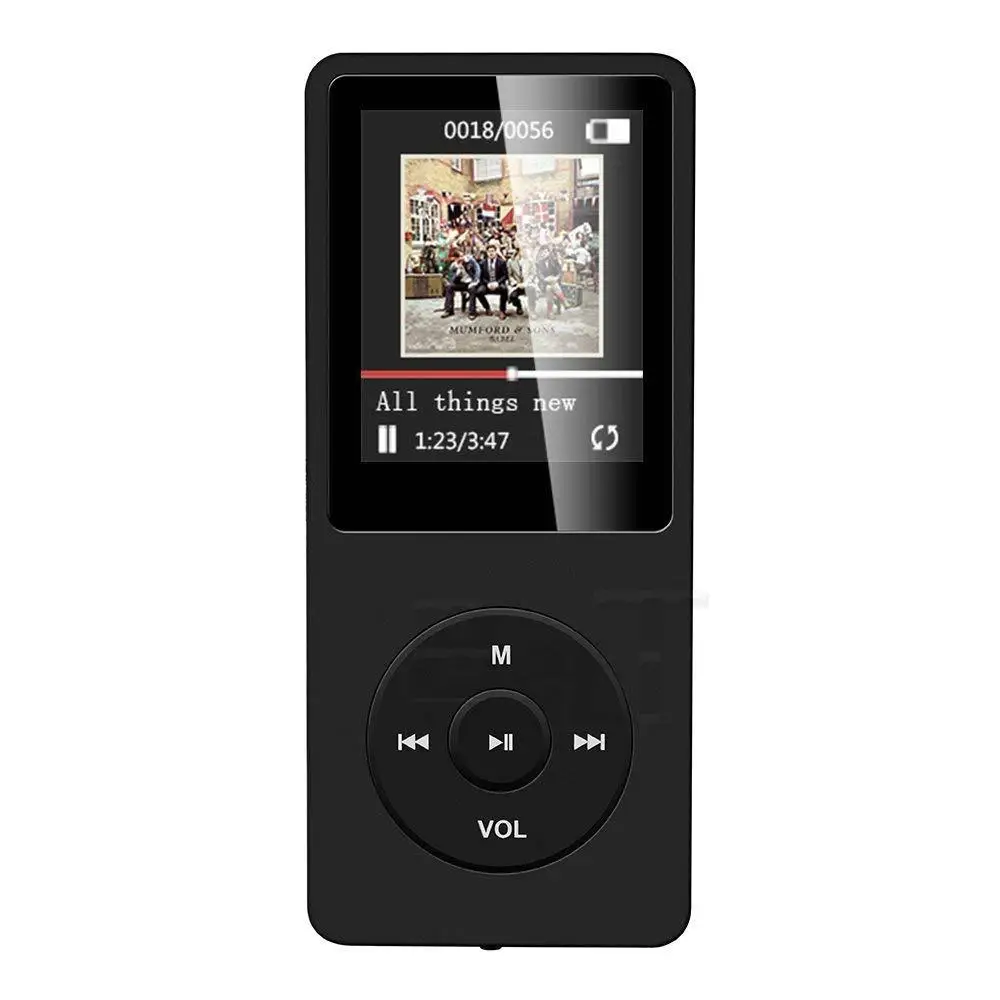 Мини MP3 16 Гб со встроенным динамиком x02 МП 3 плеера с радио Hi-Fi динамик плеер