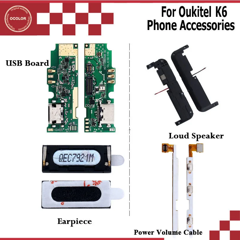 Ocolor для Oukitel K6 мощный телефон с USB портом зарядная плата Громкий динамик