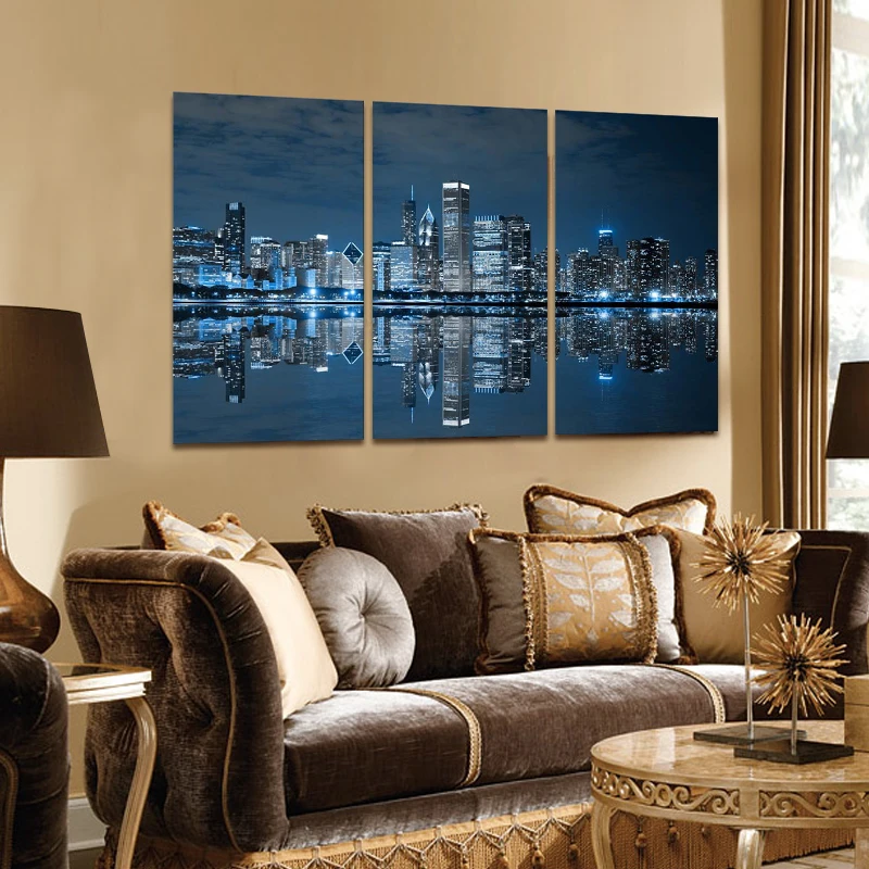 Настенная живопись картина печать на холсте городские картины для домашнего