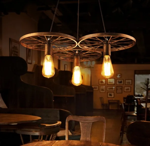 Потолочные светсветильник льники Эдисона в стиле лофт винтажные подвесные