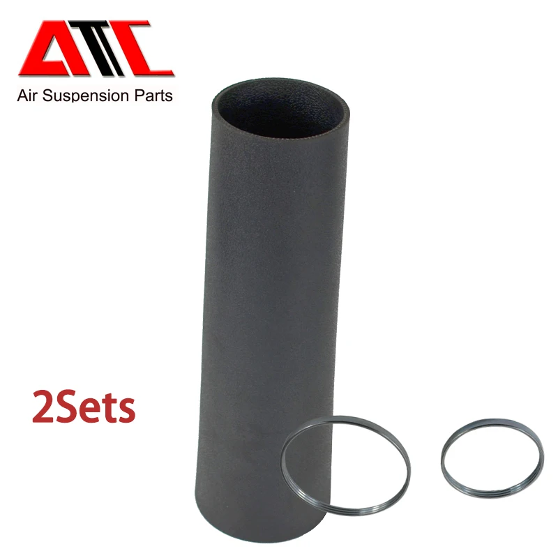 Комплект из 2 резиновых втулок для задней пневматической подвески с кольцами