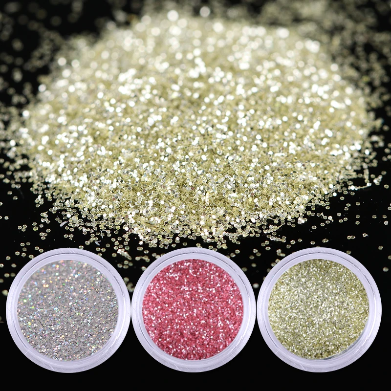 Красочный блеск для ногтей блестки порошок 0 2 мм лак пыль Маникюр сделай сам