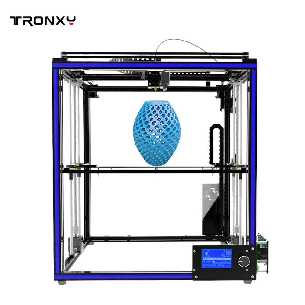 Tronxy 3d принтер X5S высокоточный алюминиевый профиль рамка зона печати CoreXY система