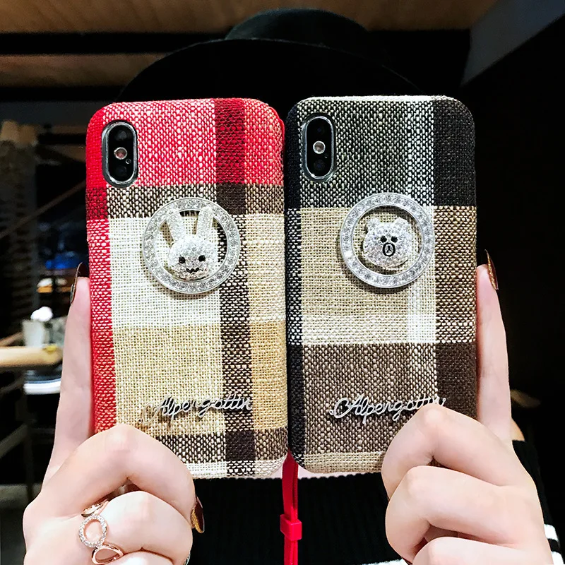 Фланелевый плед Apple7 plus мобильный телефон оболочка iphone MAX чистая красная 8P женские