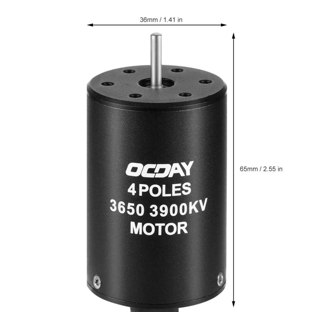 Радиоуправляемый двигатель 1:10 B3650 3900KV 4300KV 5200KV 4P Бесконтактный бесщеточный с ЧПУ
