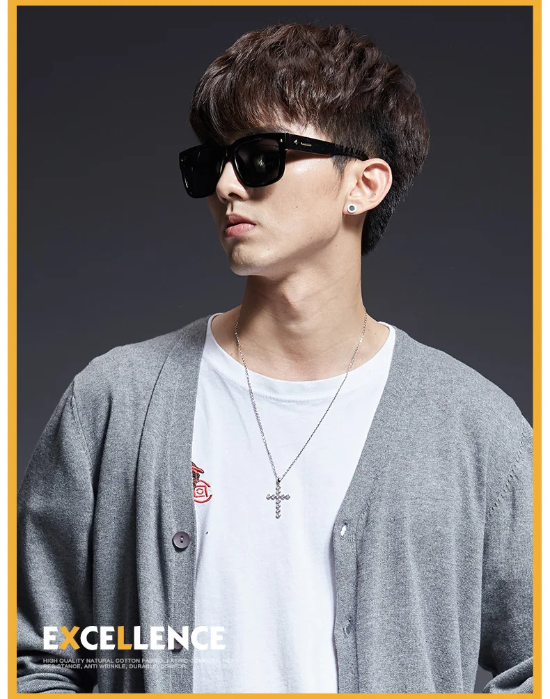 Varsanol вязаный кардиган свитер для мужчин с длинным рукавом модное пальто повседневная черная зимняя одежда согреться тонкий трикотаж Верхняя одежда