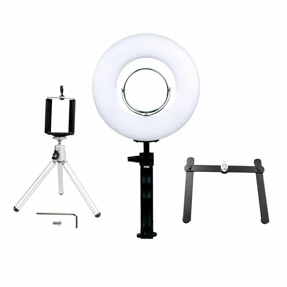 Fotoconic 24W 8&quot LED Studio Ring Light Photo Video Lamp Stand Kit For Selfie Makeup Shooting | Электроника