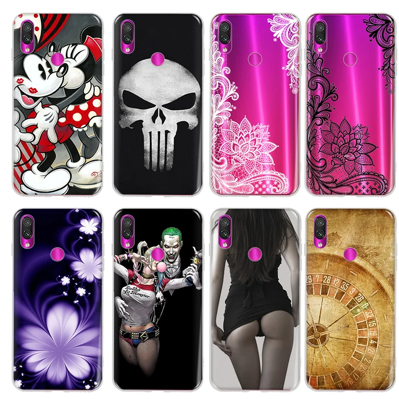 Cases for Xiaomi Redmi Note 7 Pro 7Pro Phone case Painted Pattern Cover For Hongmi Coque Fundas |