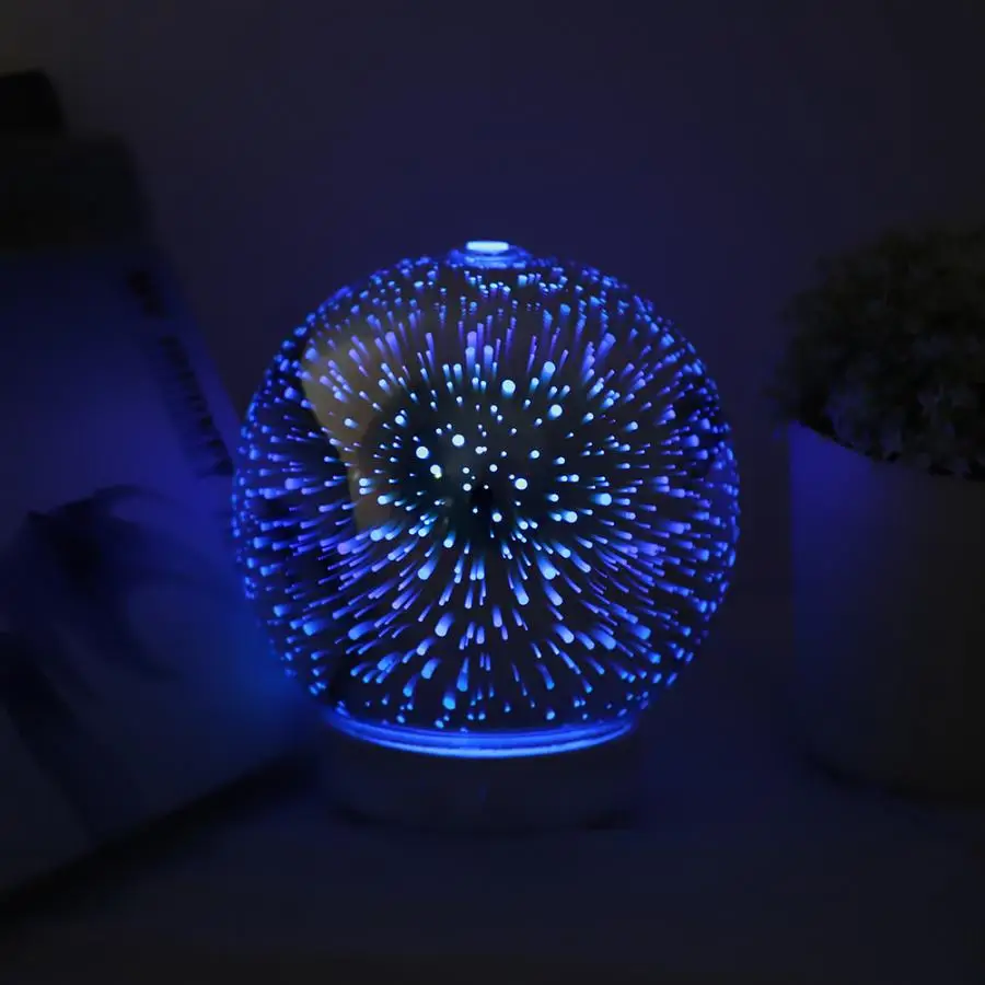 Аромадиффузор 100 мл ультразвуковой аромадиффузор увлажнитель СВЕТОДИОДНЫЙ