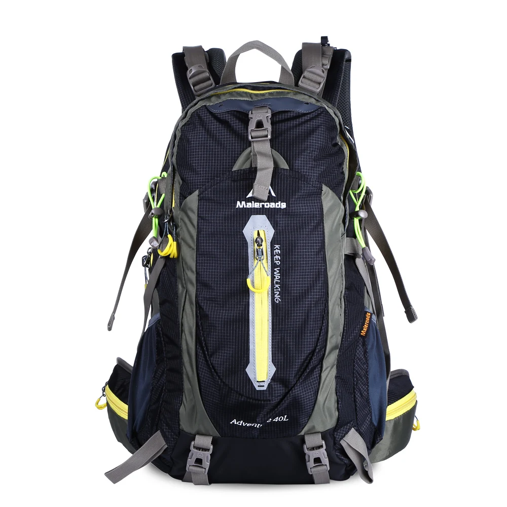 Maleroads 40L нейлоновый водонепроницаемый рюкзак для активного отдыха альпинистские