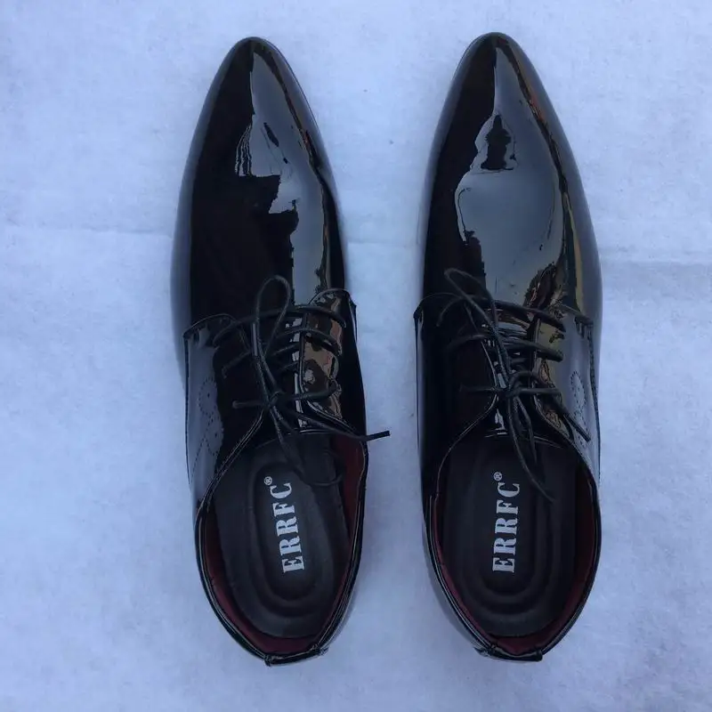 ERRFC мужские красные классические туфли дизайнерские модные свадебные для мужчин