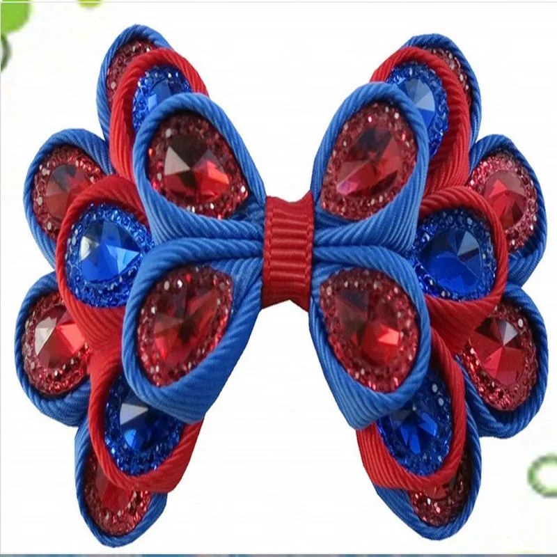 16 шт. заколка крокодил для волос с кристаллами 3 5 дюйма|hair accessories|hair accessories free