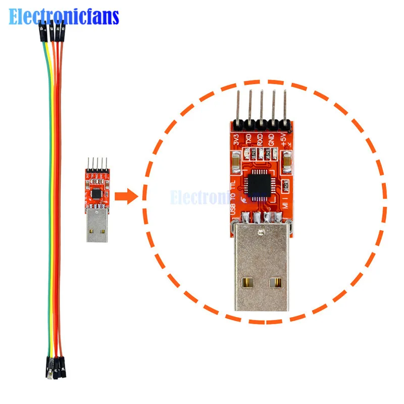 1 компл. CP2102 последовательный преобразователь USB 2 0 в TTL UART STC загрузка