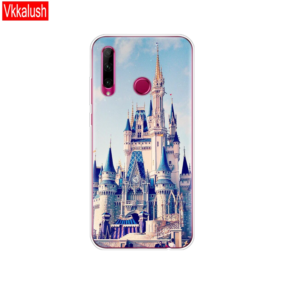 80039 Honor 10i чехол Honor 10i HRY-LX1T чехол Силиконовый ТПУ задняя крышка чехол для телефона для huawei Honor 10i Honor10i 10 I 6,21 дюймов - Цвет: 80039