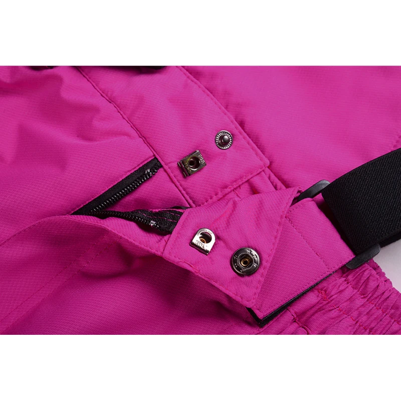 Зимние водонепроницаемые высококачественные женские и мужские лыжные штаны для