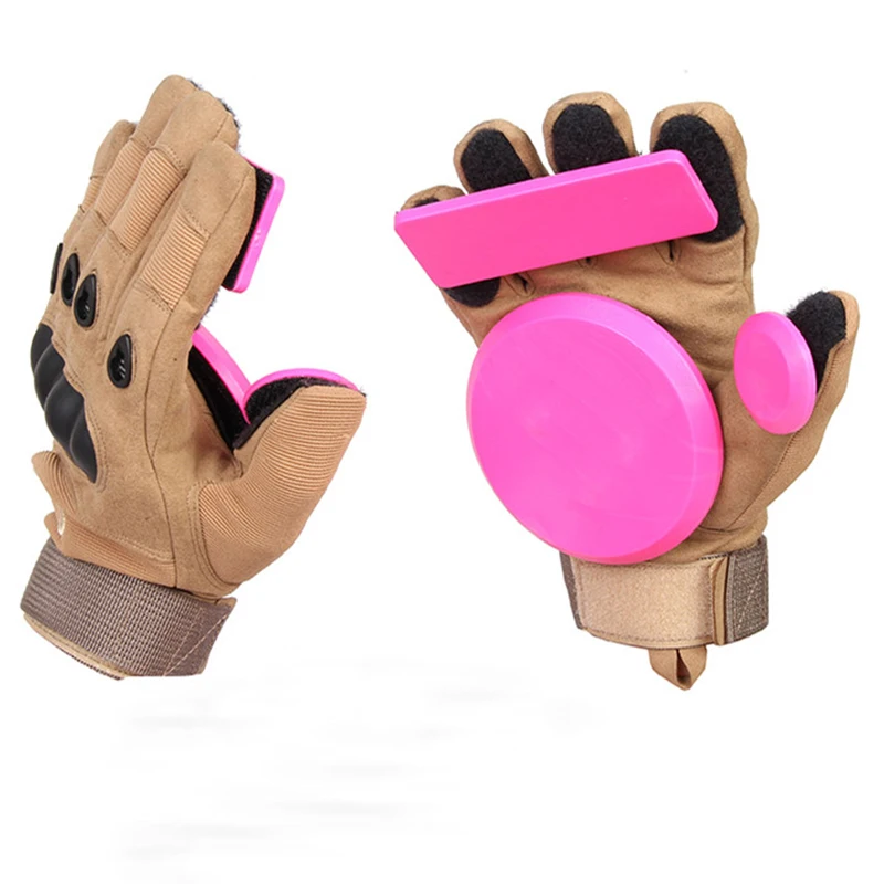 Бесплатная доставка длинные раздвижные перчатки размера L|slide gloves|long boardlong board gloves