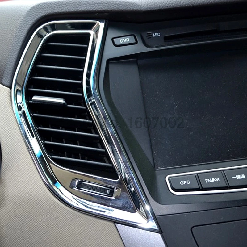 Для hyundai IX45 нового Santa FE 2013 хром 8 шт. Автомобильный интерьер дверная ручка