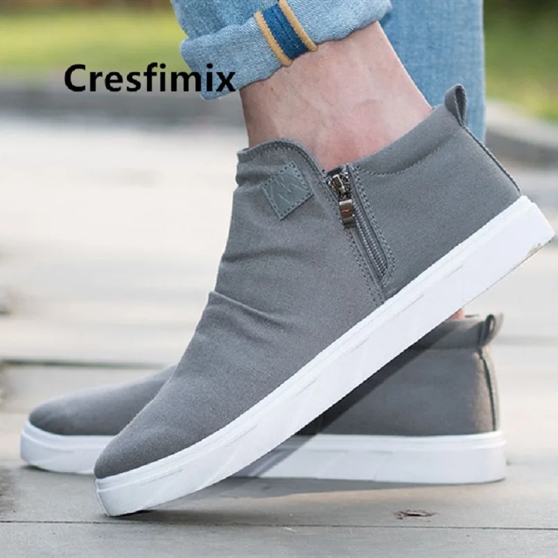 

Cresfimix chaussures pour hommes; Мужская модная черная Удобная Нескользящая Тканевая обувь; Мужская повседневная весенняя обувь; Крутая обувь; a5236