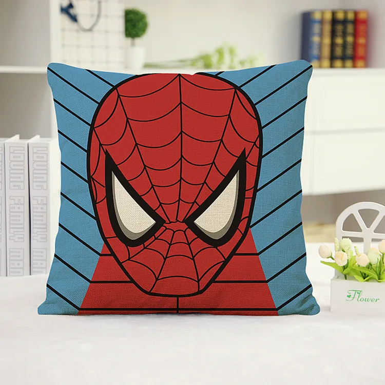 Фильм Marvel Мстители квадратная наволочка Чехлы Мода супергерой Капитан Америка