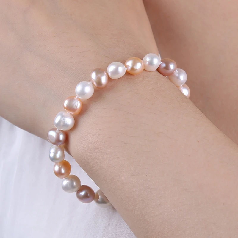 Женский комплект украшений [NYMPH] из натурального жемчуга в стиле барокко ожерелье