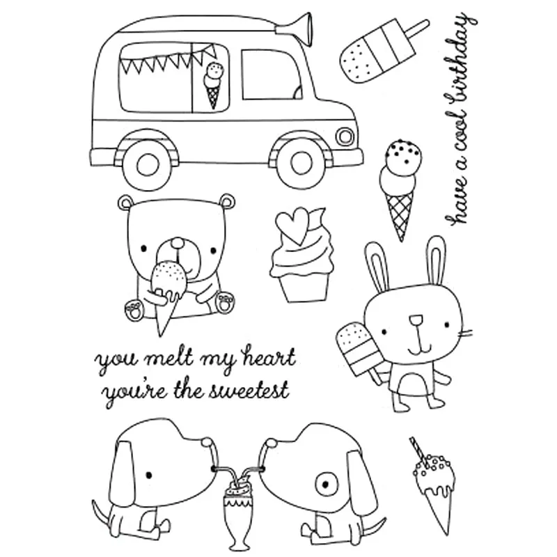 Cream-Social-Reverse-Confetti Transparent Clear Stamps and metal cutting die /Seal for DIY scrapbooking/photo album Decorative | Дом и сад