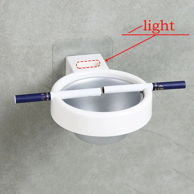 Креативная пепельница из нержавеющей стали с присоской водонепроницаемая