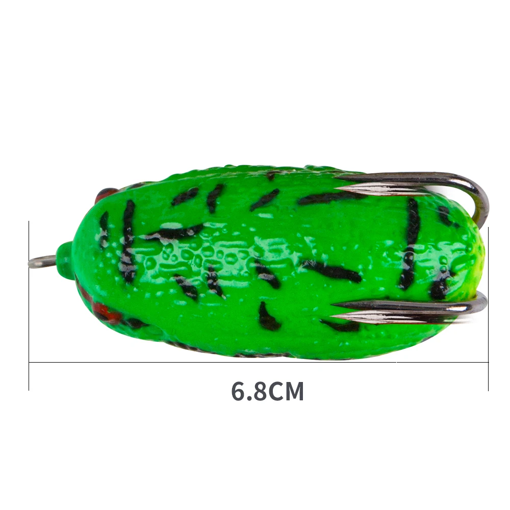 Manufacturer Supply Artificial Fishing Jump Frog Lure In Stock Topwater Lures Bait and soft fishing lure | Спорт и развлечения