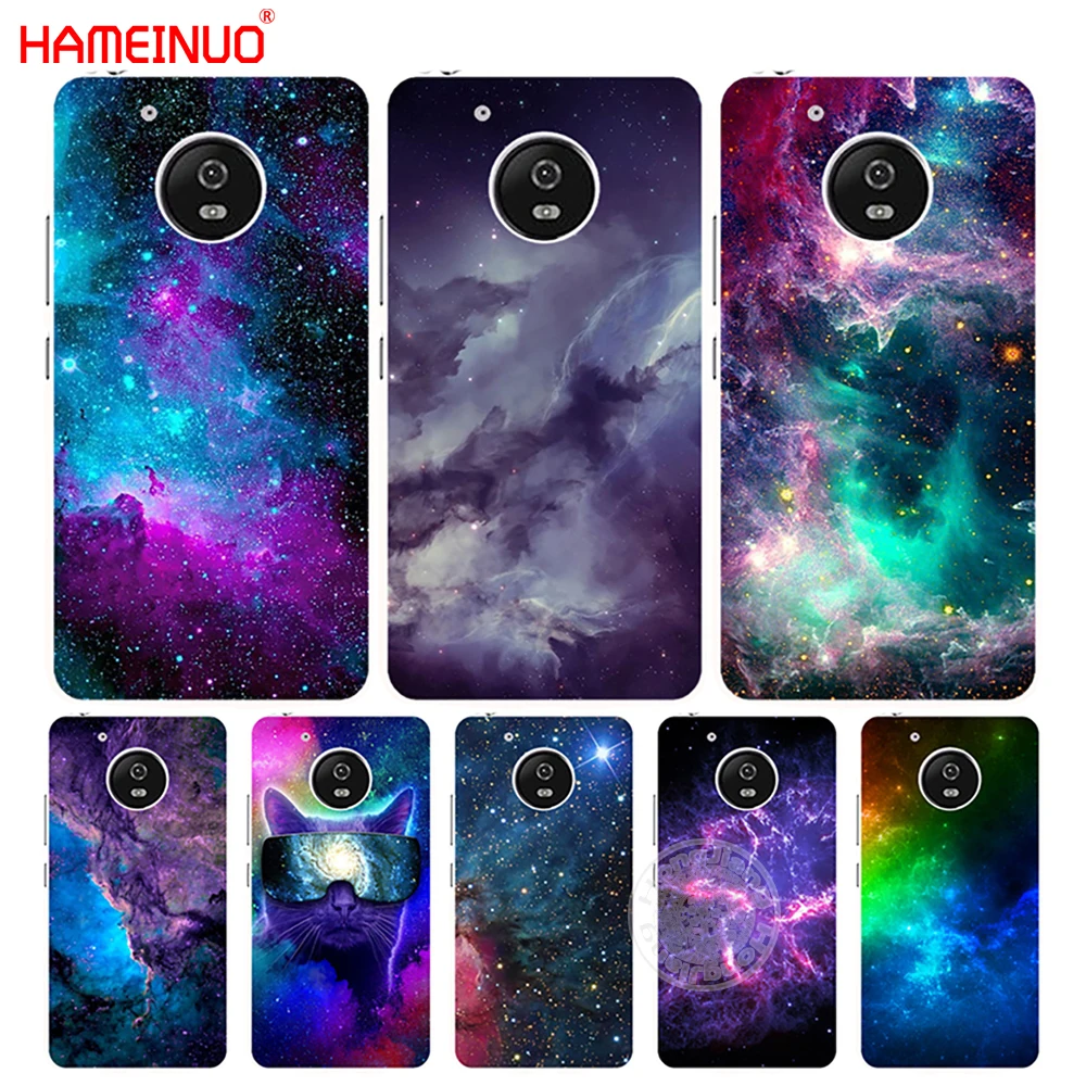 HAMEINUO красочное пространство для galaxy universecase чехол для Motorola MOTO G6 G5 G5S G4 PLAY PLUS ZUK Z2 pro