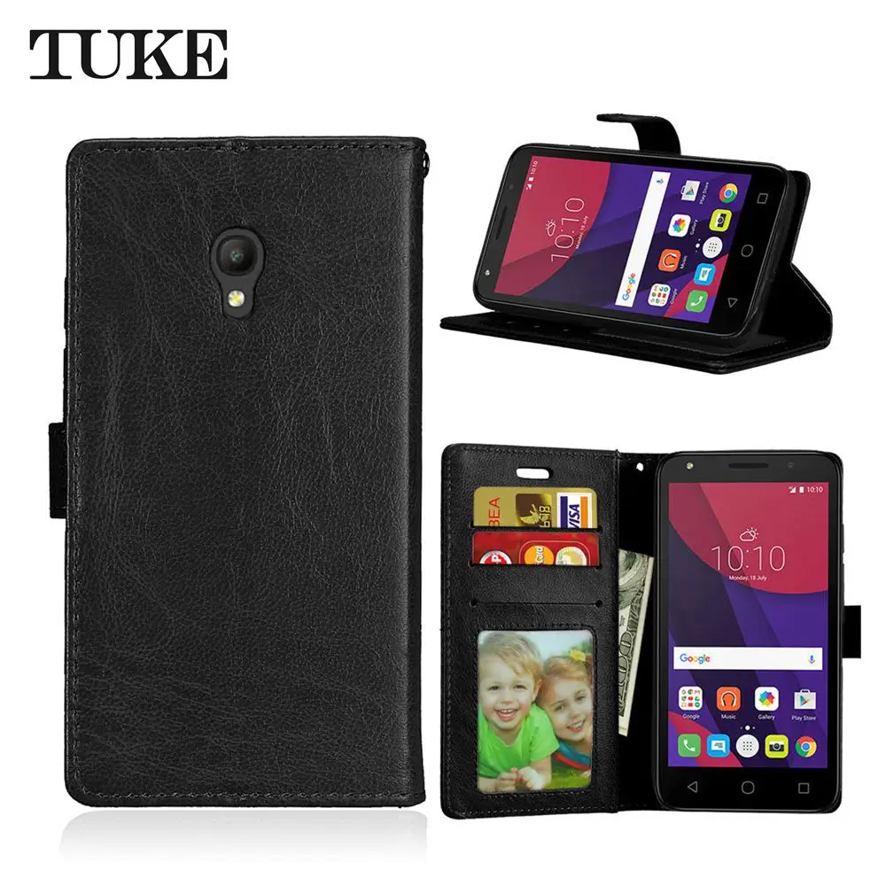 Чехол для бренда tuke Alcatel Pixi 4 (5) 5010D 5 0 дюймов кожаный чехол мобильного телефона