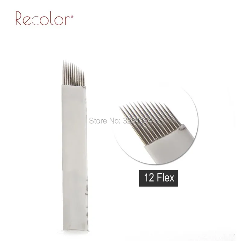 Иглы для микроблейдинга 12 шт. 0 25 мм 50 шт.|microblading needles pin|microblading needlesmicroblading pin |