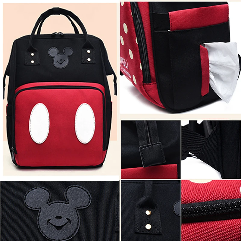 Милая сумка для детских подгузников большая рюкзак беременных пеленания колясок