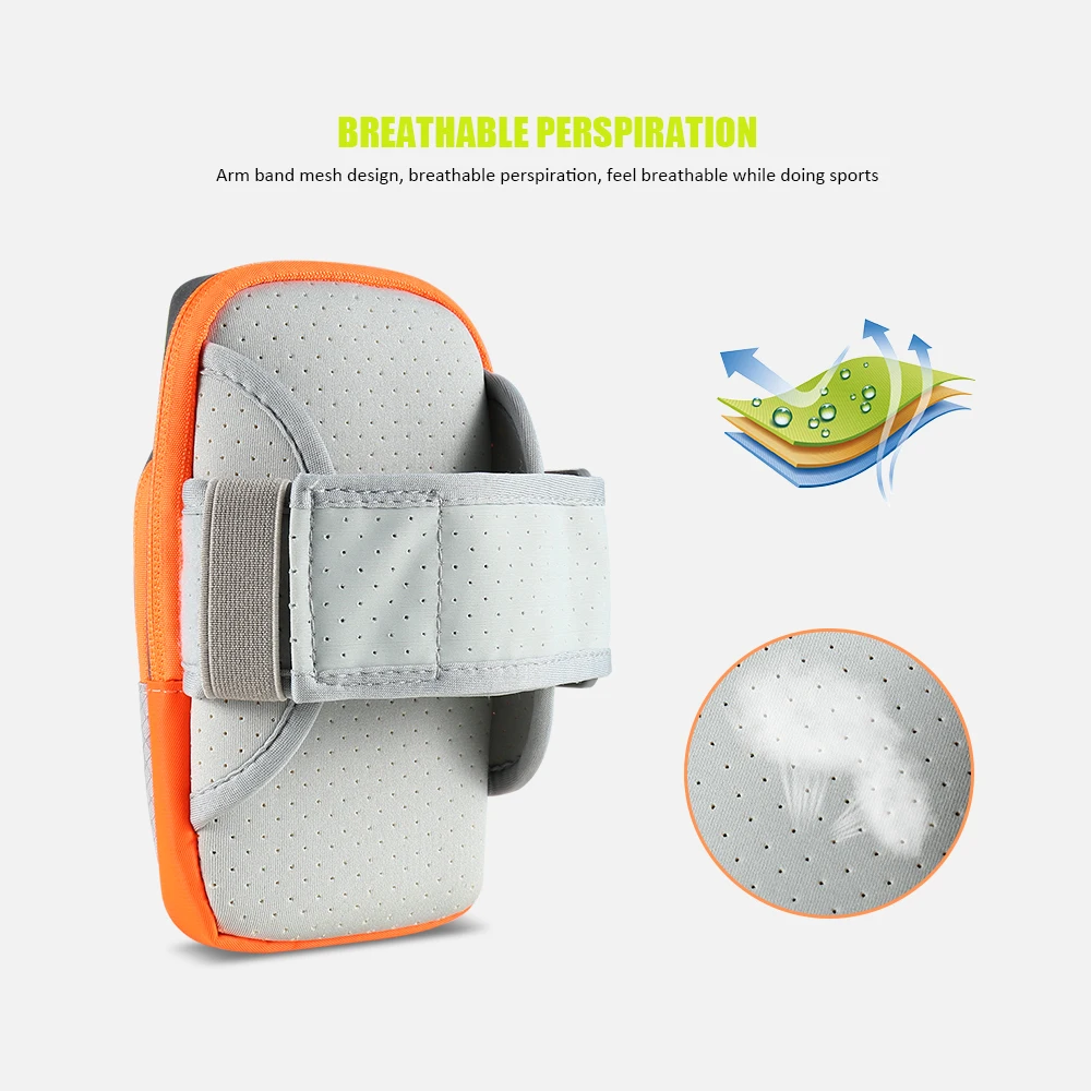 FLOVEME спортивный чехол для телефона с повязкой на руку сумка бега универсальная